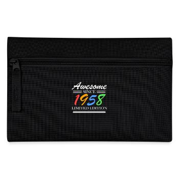 1958 - Born 1958 - Pencil Case - black - Front