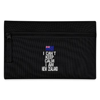 Je ne peux pas rester calme Je suis Néo-Zélandais - Trousse - noir - Devant