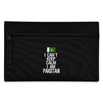 Je ne peux pas rester calme Je suis pakistanais - Trousse - noir - Devant