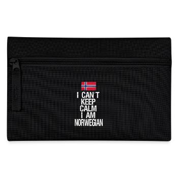 I can not Keep Calm I am Norwegian - Pencil Case - black - Front