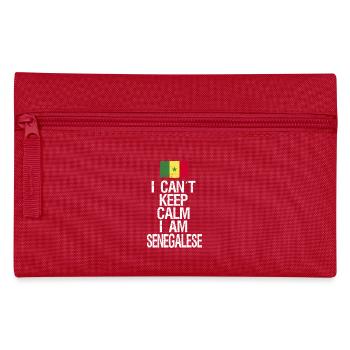 Je n’arrive pas à garder mon calme Je suis Sénégalais - Trousse - rouge - Devant