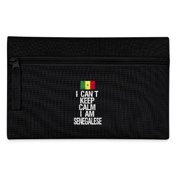 I can not Keep Calm I am Senegalese - Pencil Case - black - Front