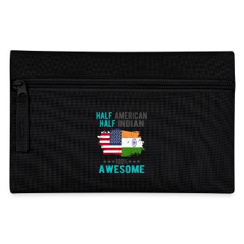 Moitié américain moitié indien - Trousse - noir - Devant