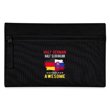 Halb Deutsch Halb Slowake - Federtasche - Schwarz - Vorne