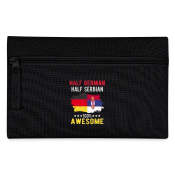 Moitié allemande moitié Serbie - Trousse - noir - Devant