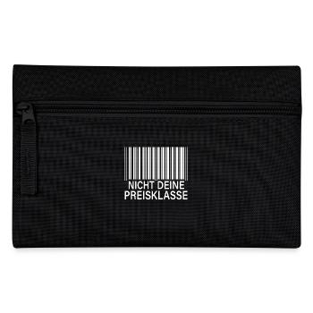 Nicht Deine Preisklasse Barcode Nicht Deine Liga - Federtasche - Schwarz - Vorne