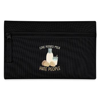 Dicton sur le lait de pomme de terre - Trousse - noir - Devant
