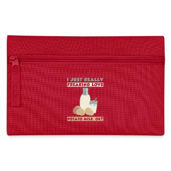 Dicton sur le lait de pomme de terre - Trousse - rouge - Devant