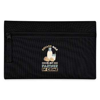 Dicton sur le lait de pomme de terre - Trousse - noir - Devant
