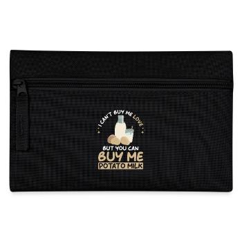 Dicton sur le lait de pomme de terre - Trousse - noir - Devant