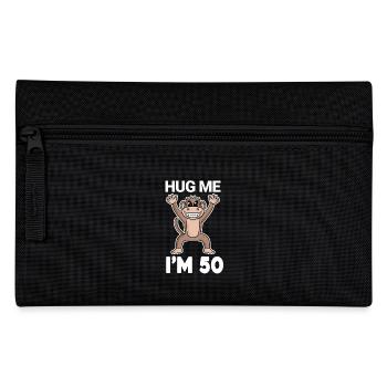 50 ans - 50 ans - câlin - Trousse - noir - Devant