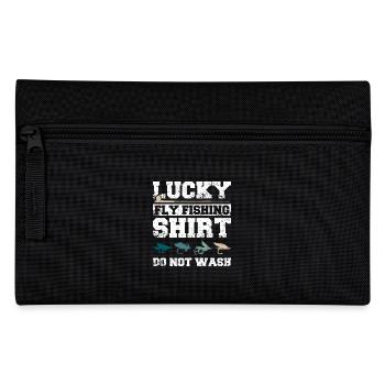 Lucky fly fishing do not wash - Federtasche - Schwarz - Vorne
