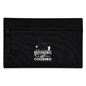 Crochet pour la cuisson de la pêche à la mouche - Trousse - noir - Devant