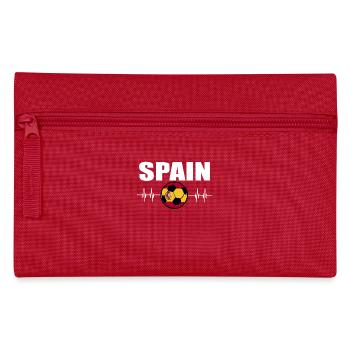 Spanien Fußball - Federtasche - Rot - Vorne