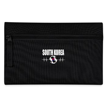 Corée du Sud de football - Trousse - noir - Devant