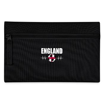Angleterre de football - Trousse - noir - Devant