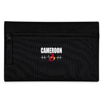 Cameroon Football - Pencil Case - black - Front