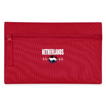 Pays-Bas de football - Trousse - rouge - Devant