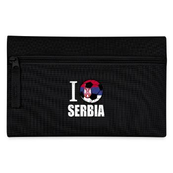 Serbia Football - Pencil Case - black - Front