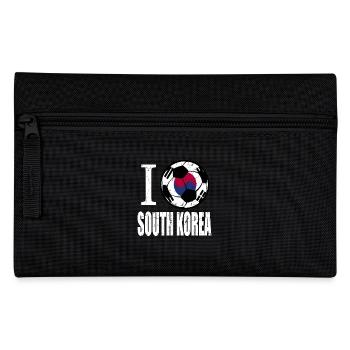 Corée du Sud de football - Trousse - noir - Devant