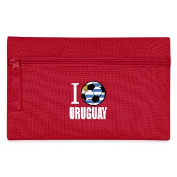 Uruguay Fußball - Federtasche - Rot - Vorne