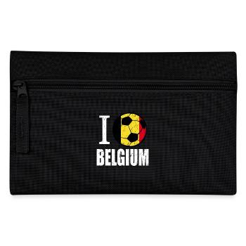 Belgium Football - Pencil Case - black - Front