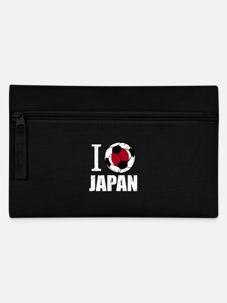Japan Football - Pencil Case - black