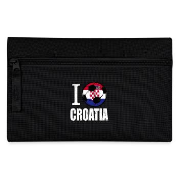 Croatia Football - Pencil Case - black - Front