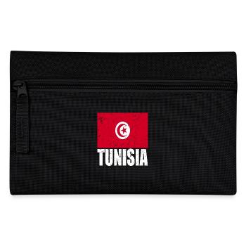 Drapeau de la Tunisie - Trousse - noir - Devant