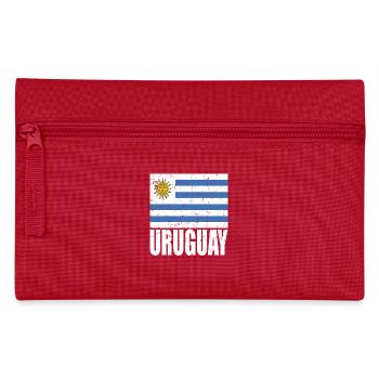 Uruguay Fahne - Federtasche - Rot - Vorne
