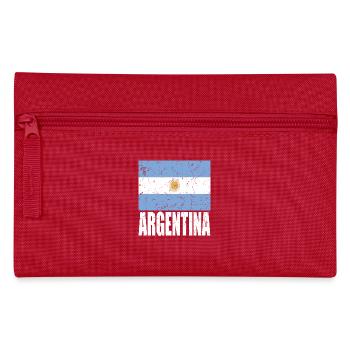 Drapeau de l’ARGENTINE - Trousse - rouge - Devant