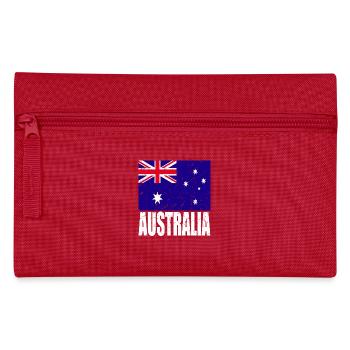 Drapeau de l’Australie - Trousse - rouge - Devant
