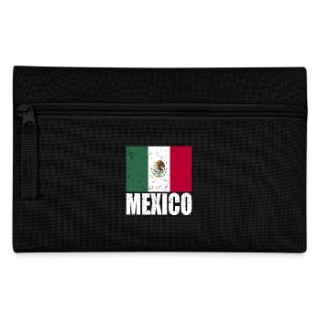 Drapeau du Mexique - Trousse - noir - Devant