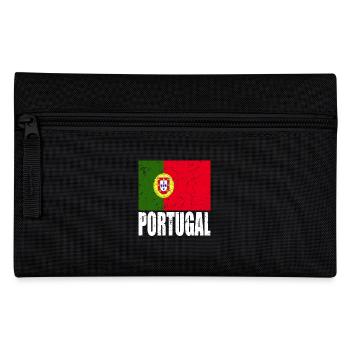 Drapeau du Portugal - Trousse - noir - Devant