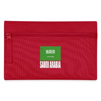Saudi Arabia flag - Pencil Case - red - Front