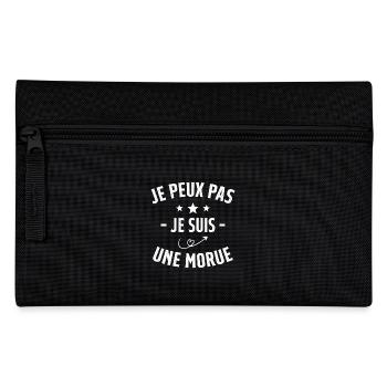 Je Peux Pas Je Suis Une Morue - Trousse - noir - Devant