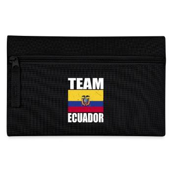 Team Ecuador Football - Pencil Case - black - Front