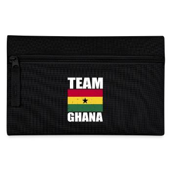 Team Ghana Football - Pencil Case - black - Front