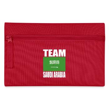 Team Saudi Arabia Football - Pencil Case - red - Front
