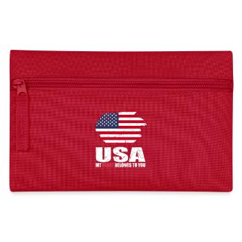 Drapeau de cerf - Trousse - rouge - Devant
