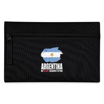 ARGENTINA flag - Pencil Case - black - Front