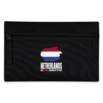 Drapeau des Pays-Bas - Trousse - noir - Devant