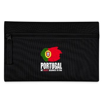 Drapeau du Portugal - Trousse - noir - Devant