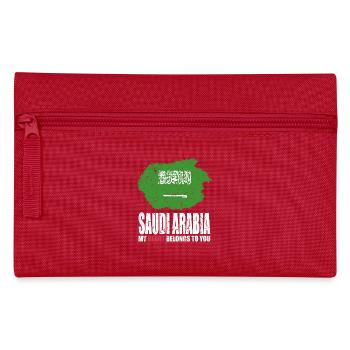 Saudi Arabia flag - Pencil Case - red - Front