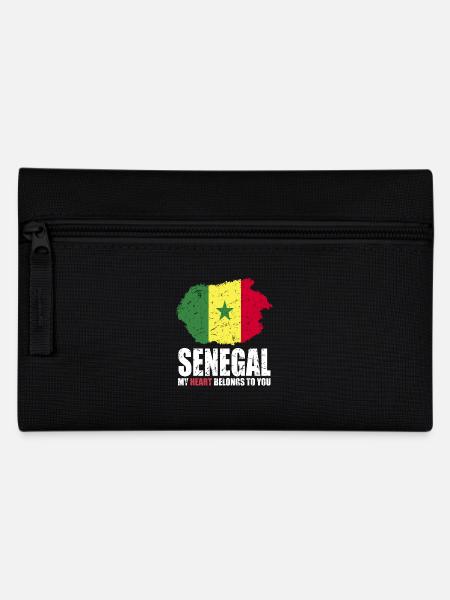Drapeau du Sénégal - Trousse - noir