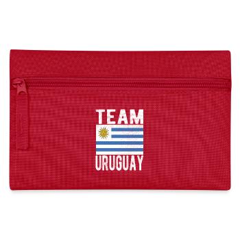 Uruguay Fahne - Federtasche - Rot - Vorne