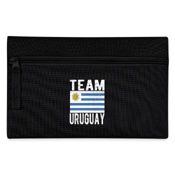 Uruguay Fahne - Federtasche - Schwarz - Vorne