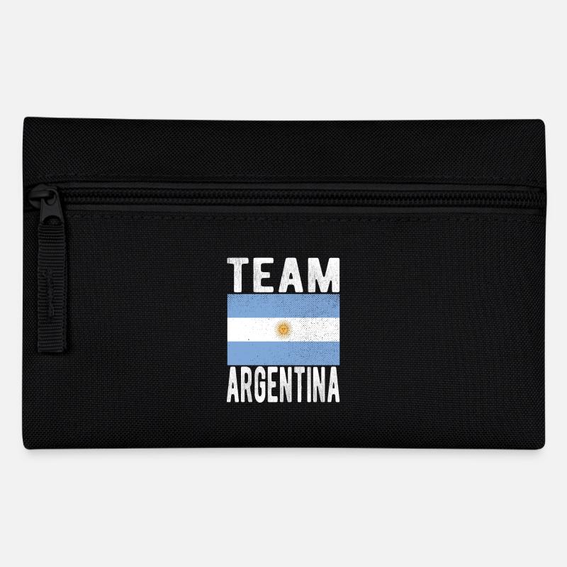 ARGENTINIEN Fahne - Federtasche - Schwarz