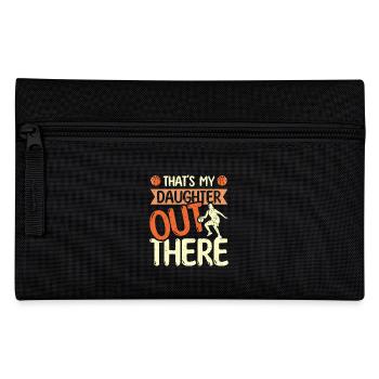 C’est ma fille là-bas Basketball - Trousse - noir - Devant