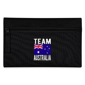 Drapeau de l’Australie - Trousse - noir - Devant